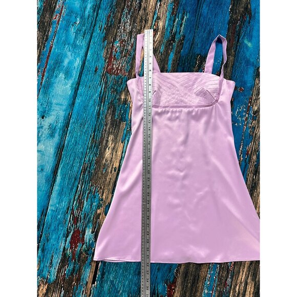 NWT Lavendar Sthcute Charmaine Romantic Square Neck A-Line Mini Dress Size XS - Picture 9 of 12